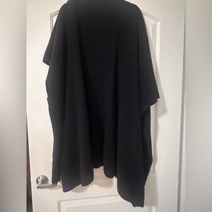 Aerie Cozy Black Knit Top